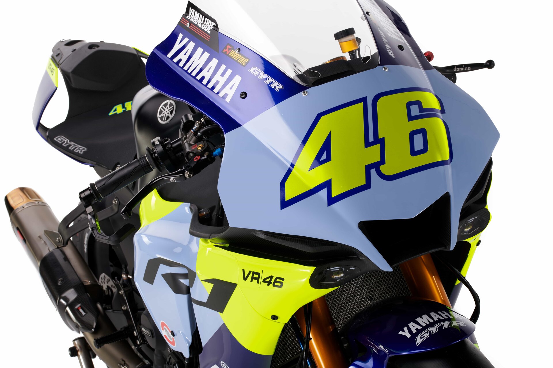 Yamaha omaggia Valentino Rossi con una speciale R1 GYTR VR46