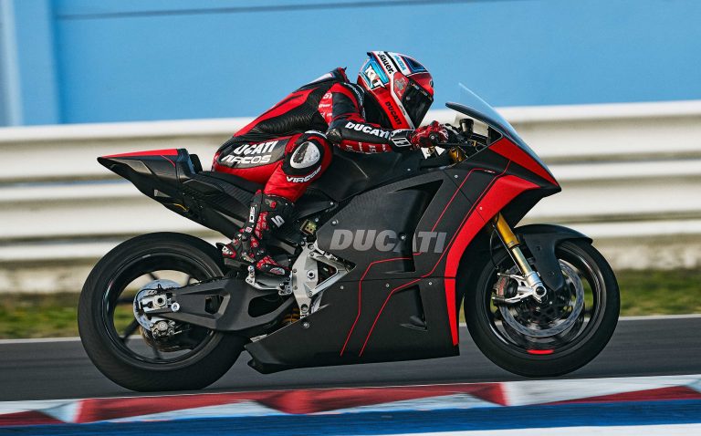 Ducati MotoE: i primi test in pista a Misano