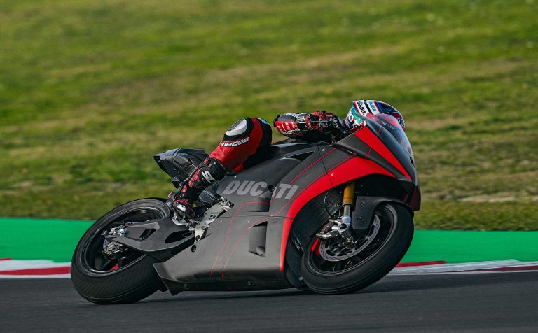 Ducati MotoE: i primi test in pista a Misano