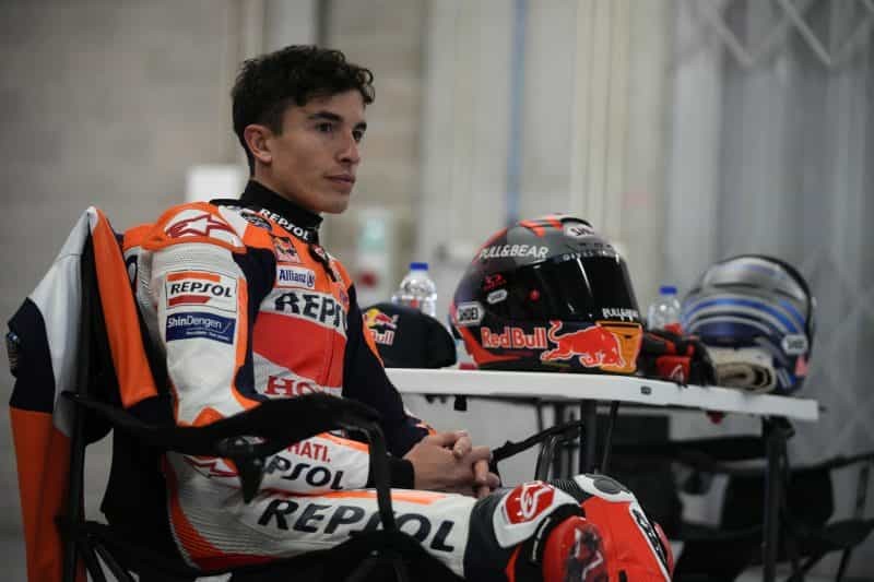 MotoGP, Marc Marquez torna in pista con la RC213V-S: le foto