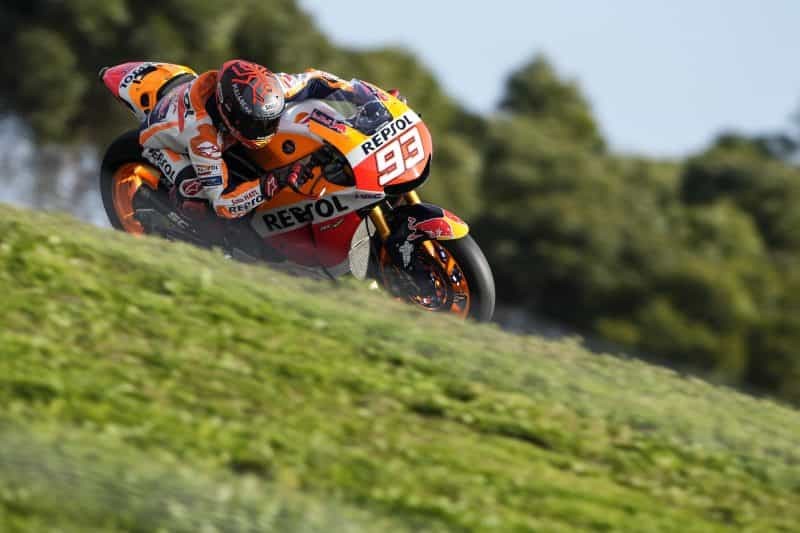 MotoGP, Marc Marquez torna in pista con la RC213V-S: le foto