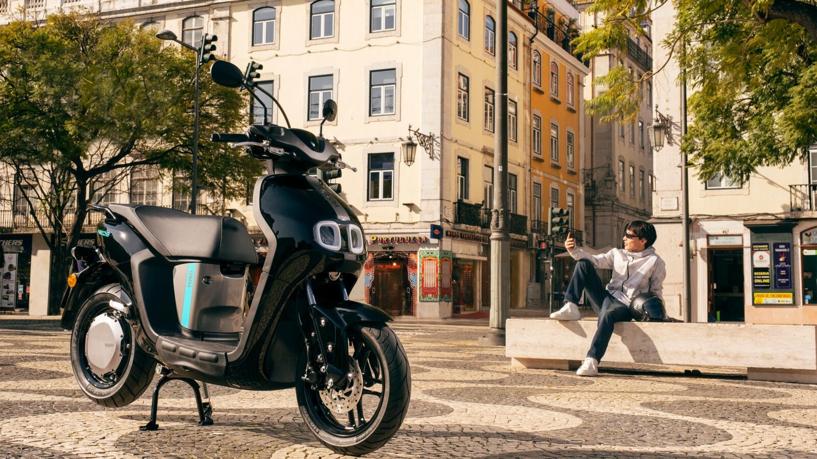 Yamaha NEO's: le foto del primo scooter elettrico