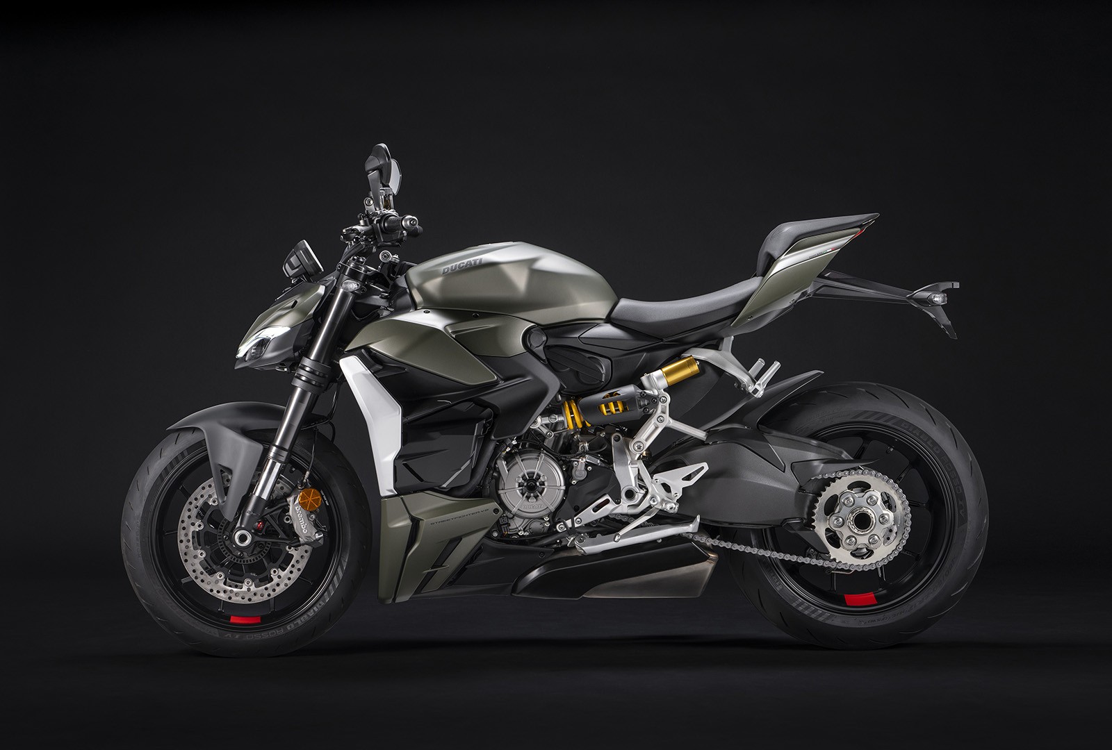 Ducati Streetfighter V2, nuova tinta Storm Green