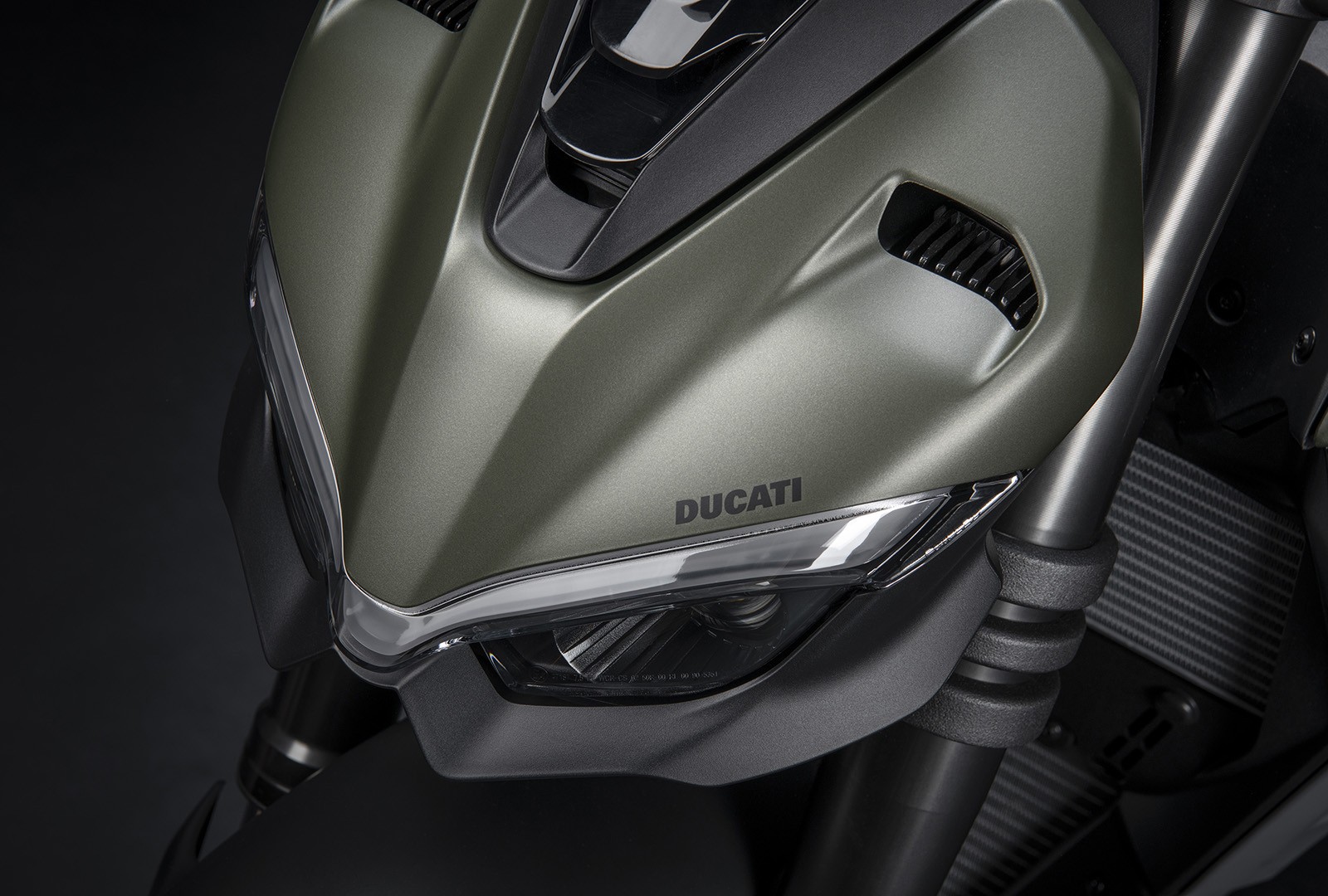 Ducati Streetfighter V2, nuova tinta Storm Green